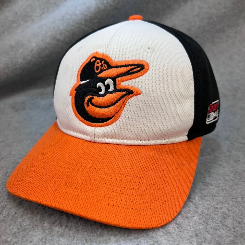 Baltimore Orioles Kids Orange White OC Sports MLB Baseball Hat Adjustable Youth